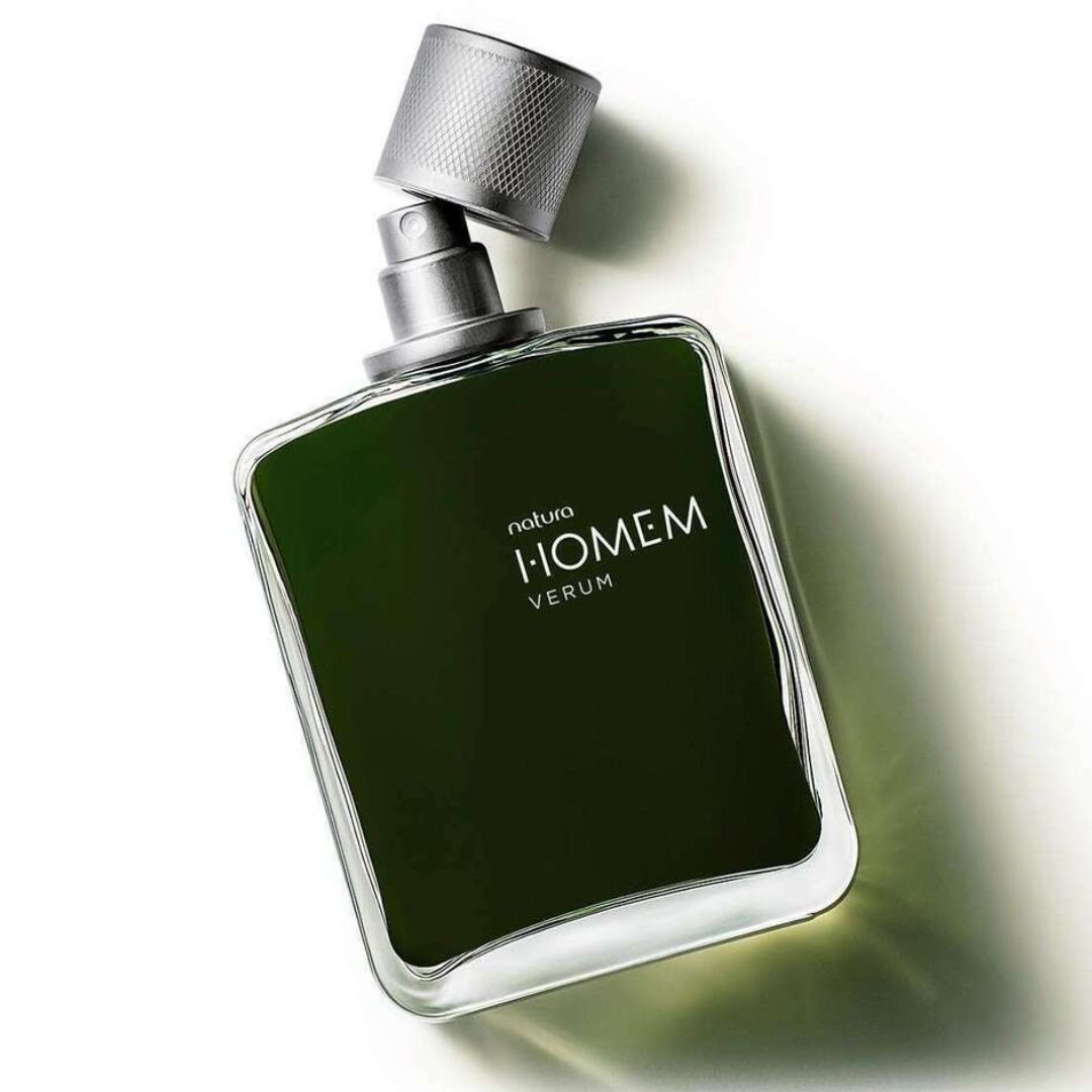 Homem Verum Déodorant Cologne Parfum Eau de Parfum Fragance 100ml Natura