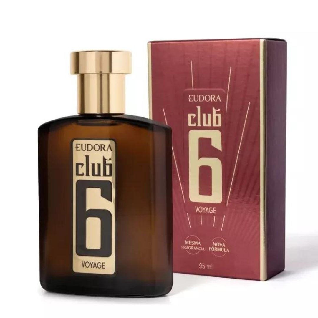 Club 6 Voyage Deo-Cologne Perfume Eau de Parfum Fragance 95ml Eudora