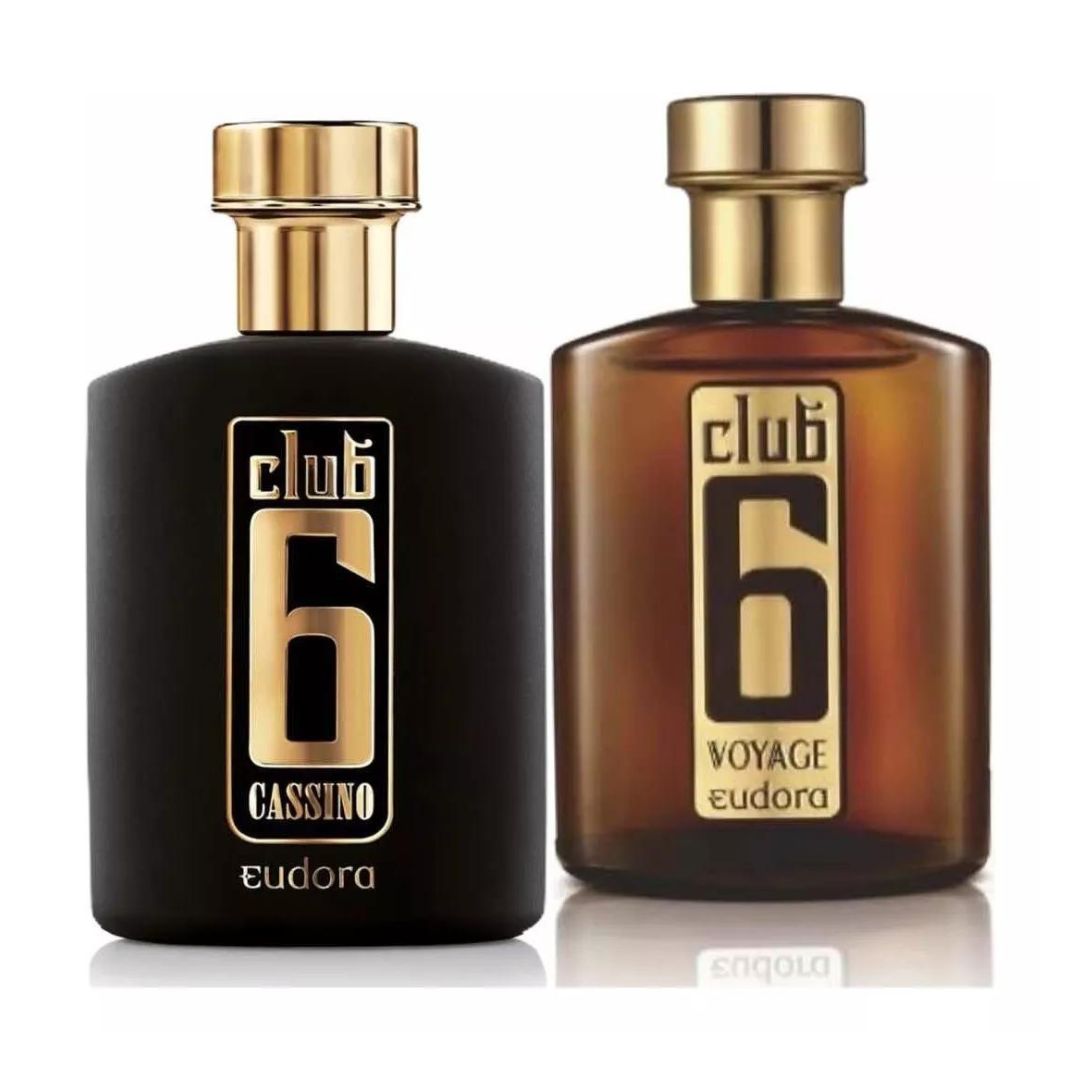 Club 6 Voyage + Club 6 Casino Perfume Eau de Parfum Kit 2x 100ml Eudora