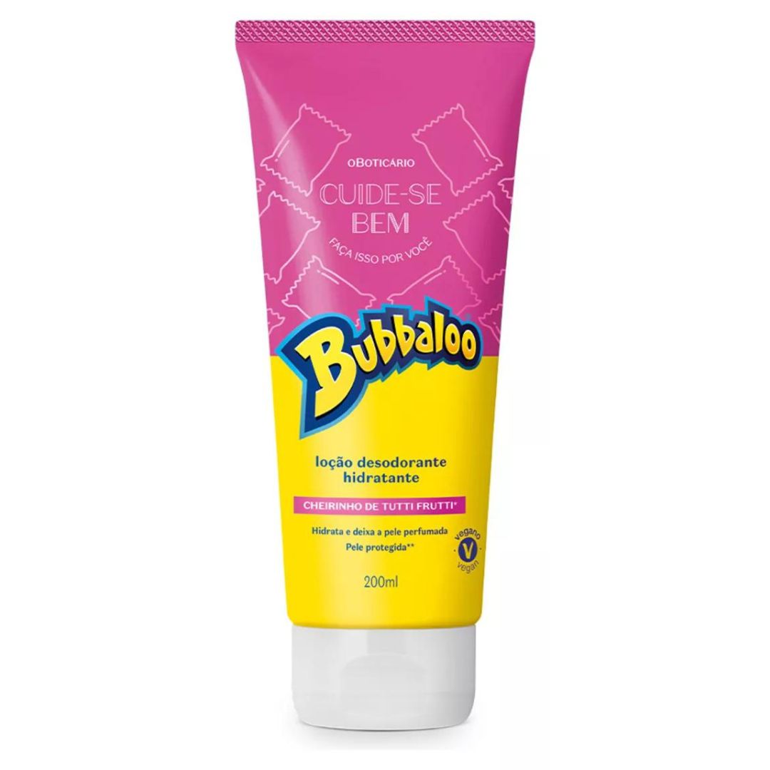 Bubbaloo Tutti Frutti Lotion hydratante pour le corps Soins de la peau 200 ml O Boticário