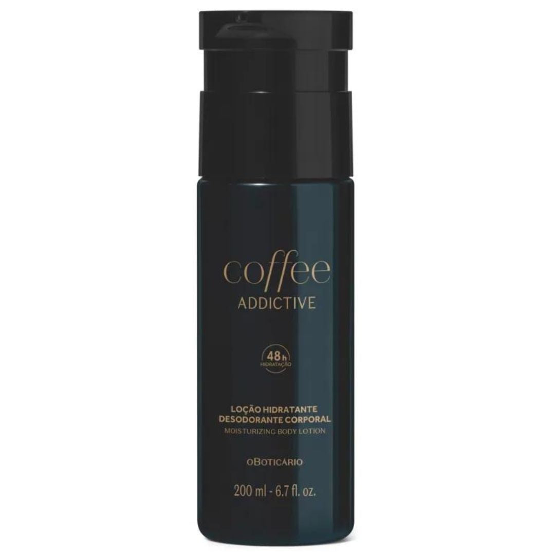 Déodorant hydratant pour le corps aromatique oriental Coffee Addictive 200 ml O Boticário