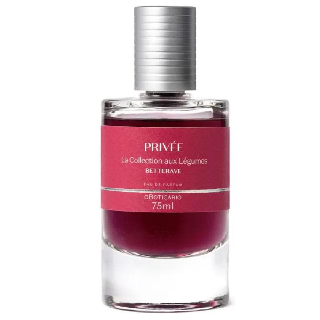 Privée La Collection Aux Légumes Betterave Eau De Parfum Perfume 75ml O Boticário