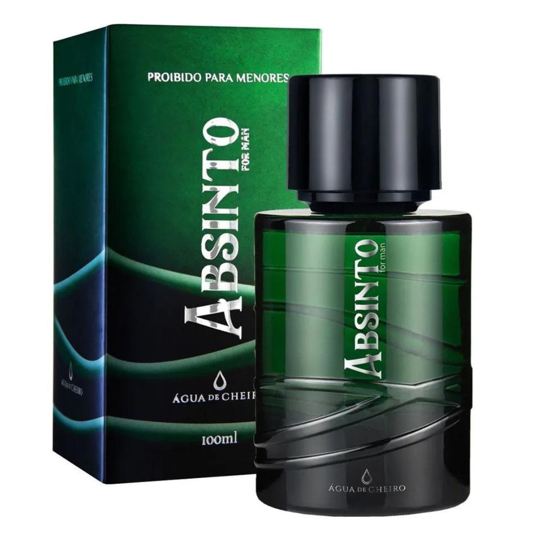 Absinto for Men Eau de Parfum Deodorant Cologne Perfume 100ml Água de Cheiro