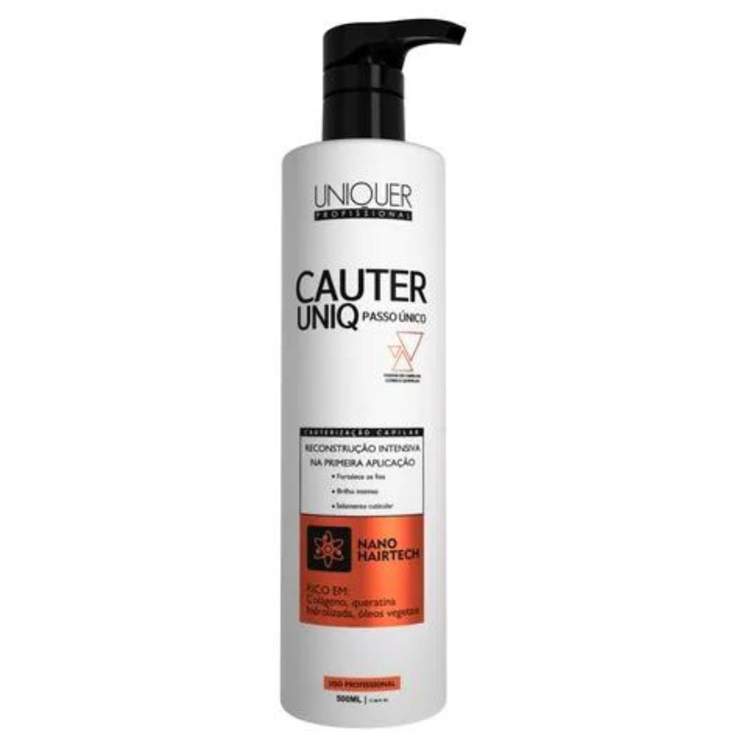 Cauter Uniq Traitement réparateur hydratant pour cautérisation des cheveux 500 ml Uniquer