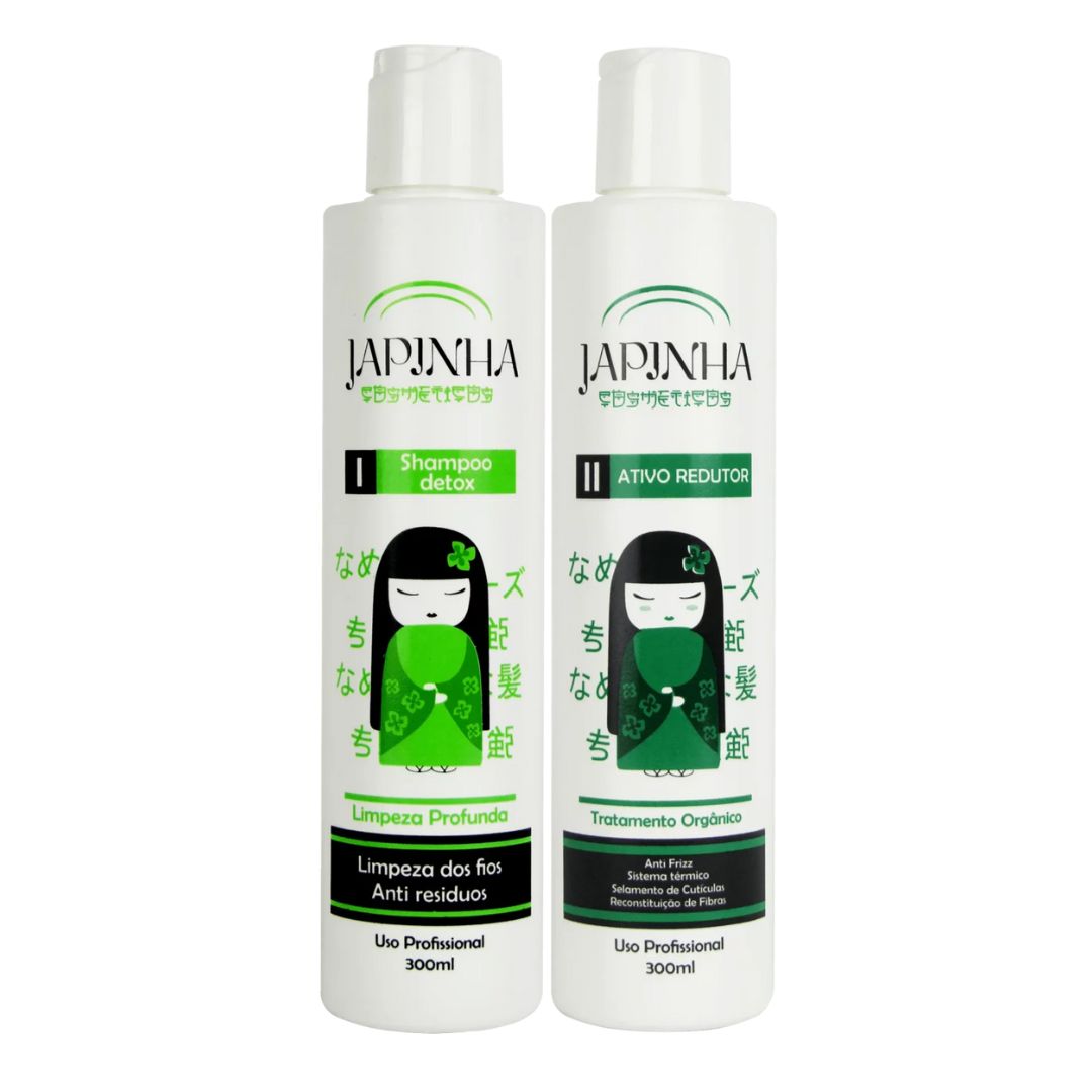 Kit de traitement lissant actif Organic Reducer 2x 300ml Japinha