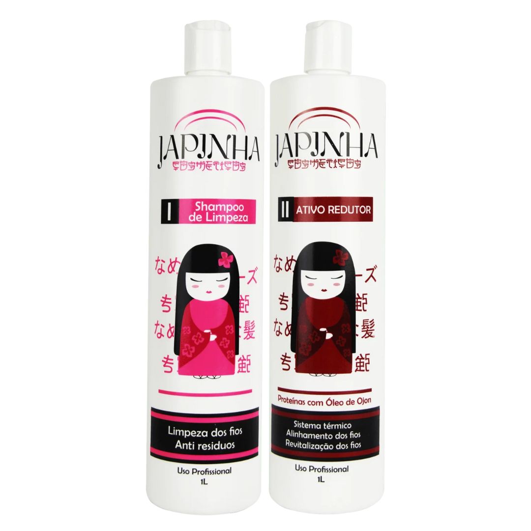 Kit de lissage et d'alignement des cheveux Ojon Reducer Active 2x 1L Japon