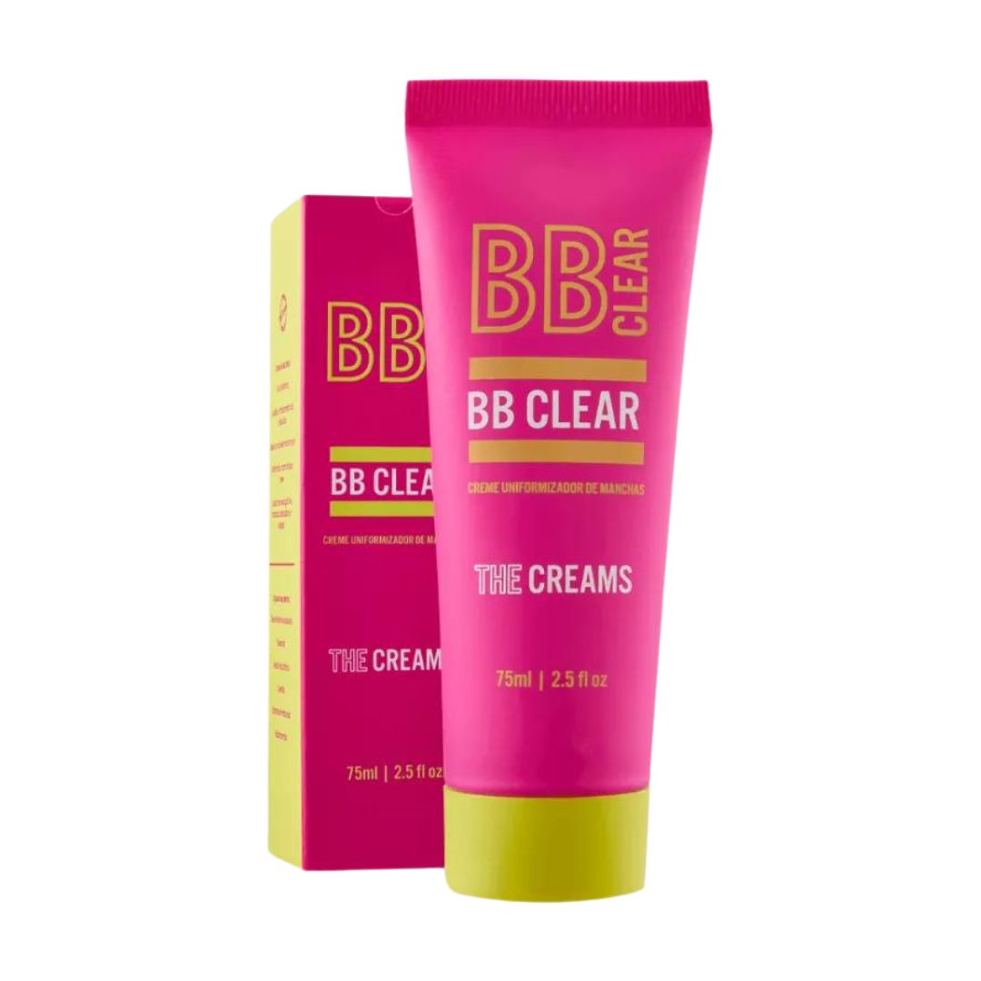 BB Clear Crème Uniformisante Réductrice de Taches 75ml Beleza Brasileira