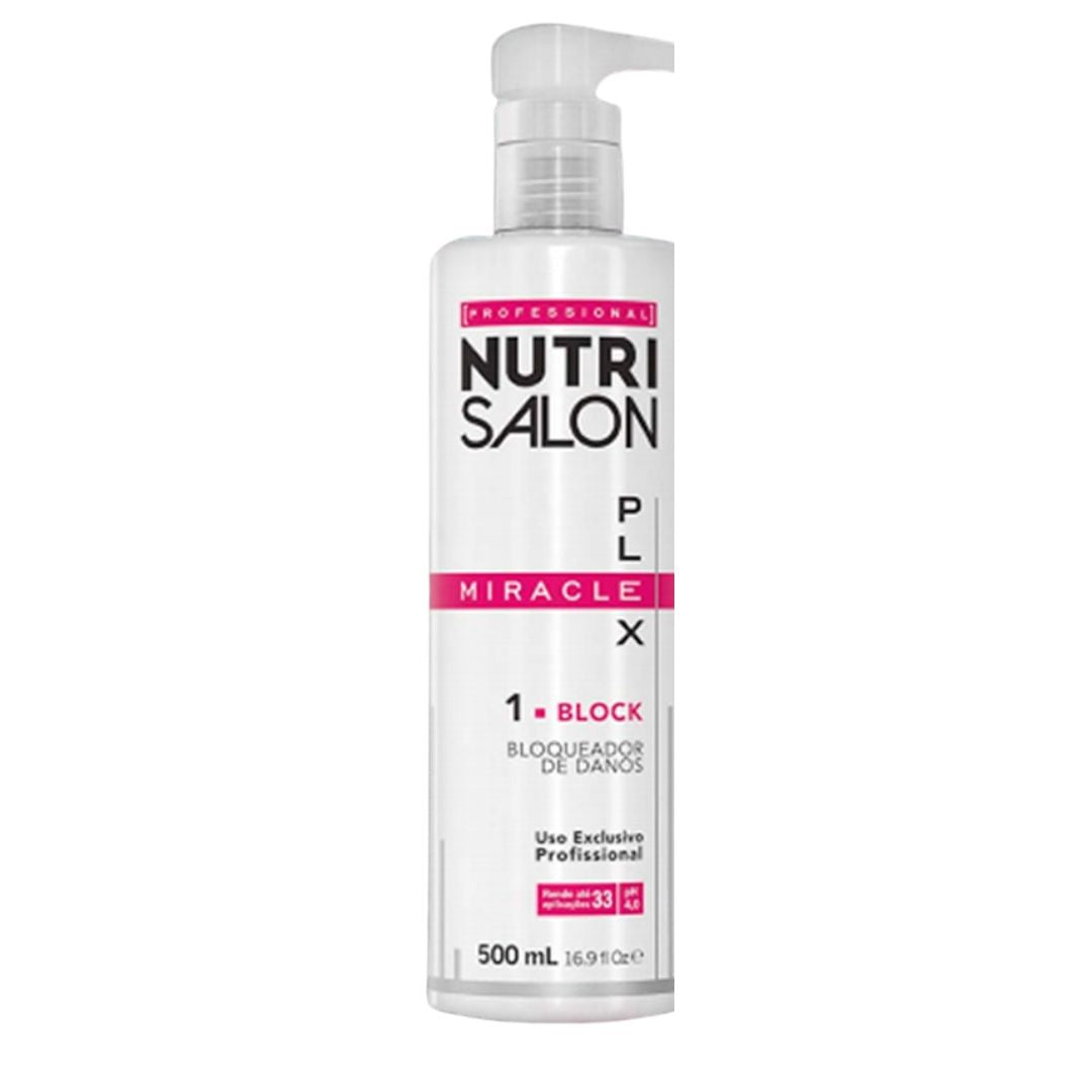 Nutri Salon Miracle Plex Block Hair Protection Lotion 500ml Embelleze