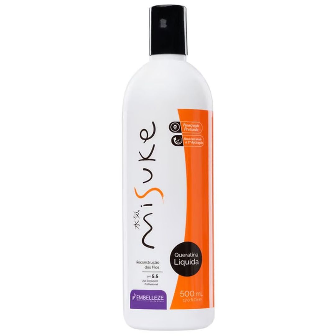 Misuke Liquid Keratin Hair Strenght Reconstruction 500ml Embelleze