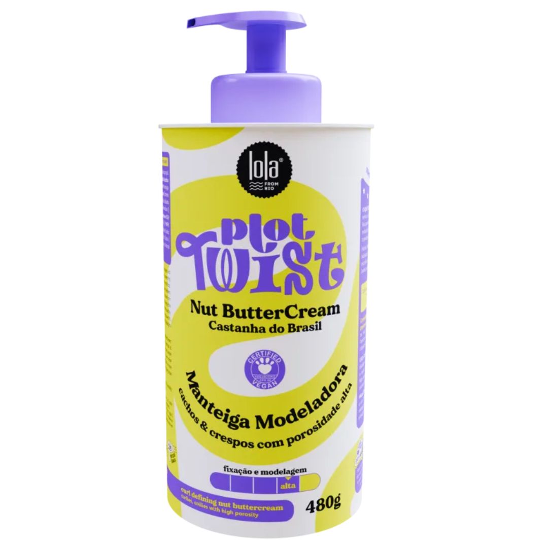 Crème au beurre de modelage Plot Twist Vegan Hair Nut 480g Lola Cosmetics