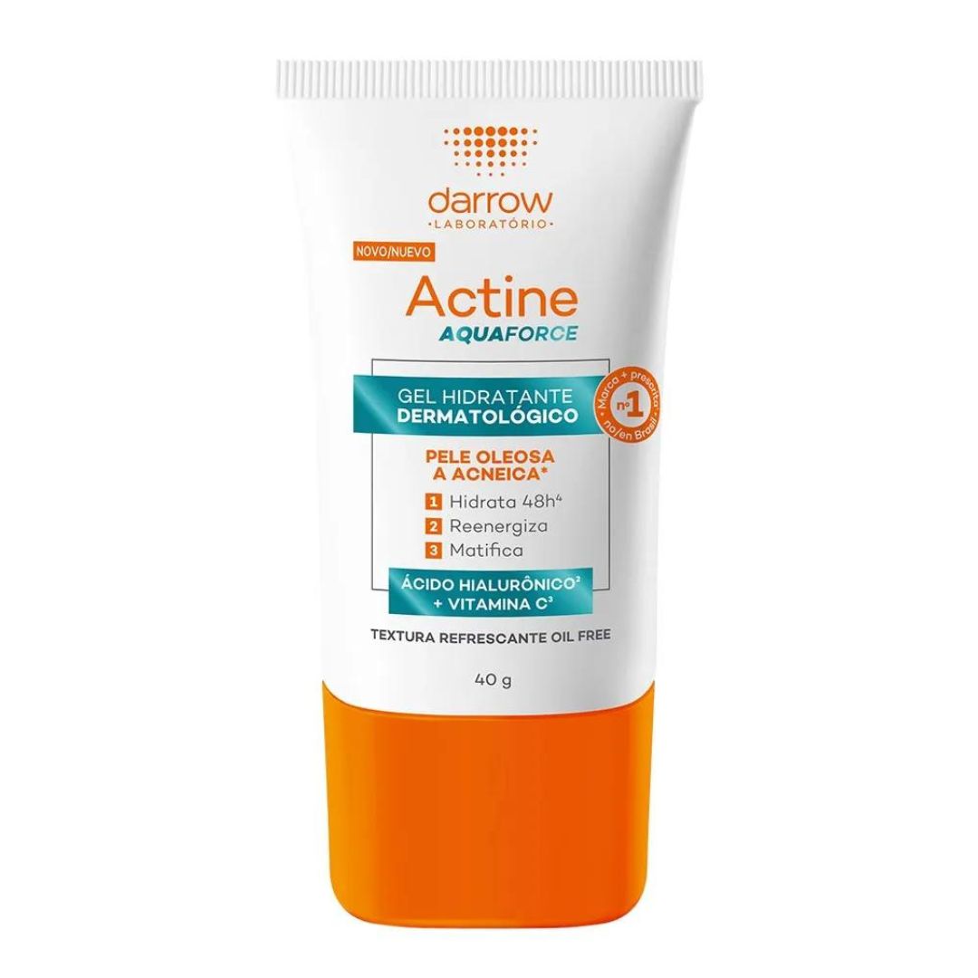 Actine Aquaforce Soin Visage Hydratant Peau Grasse 40g Darrow