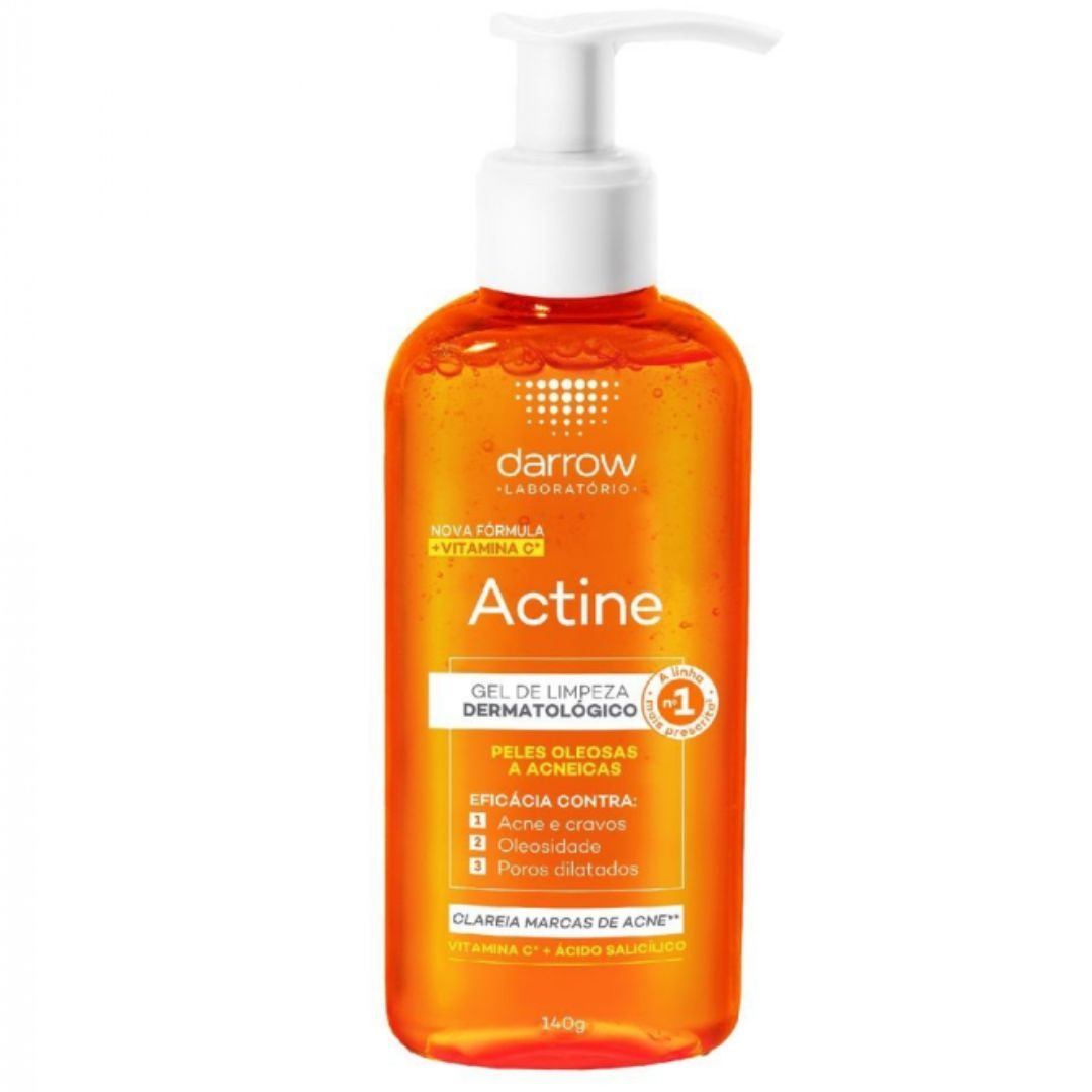 Kit nettoyant pour le visage Actine à la vitamine C et au savon liquide pour le visage Darrow