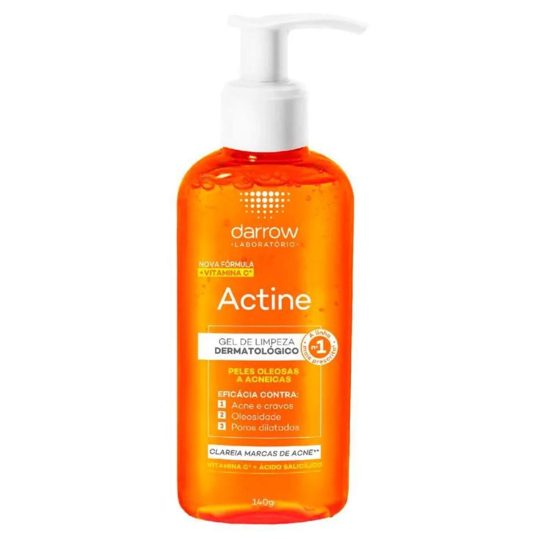 Gel nettoyant visage Actine Recharge soin de la peau à la vitamine C 140 g Darrow