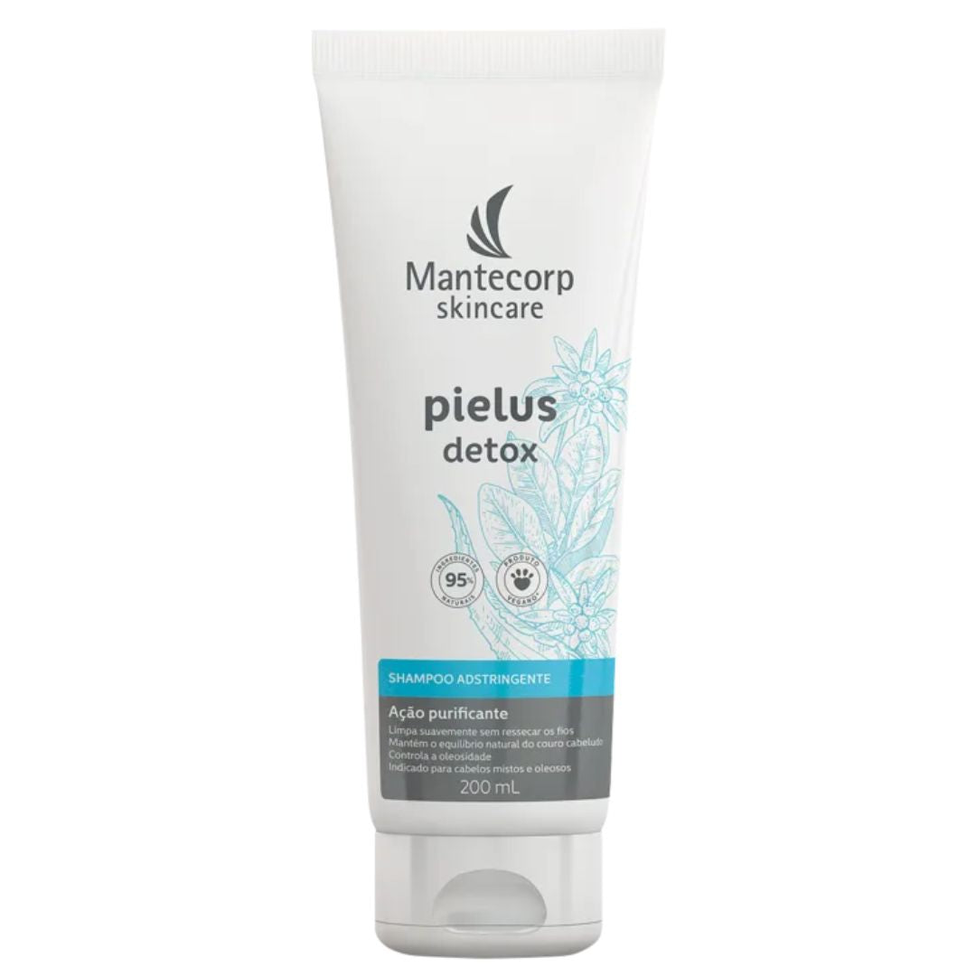 Pielus Detox Adstringent Hair Daily Shampoo 200ml Mantecorp