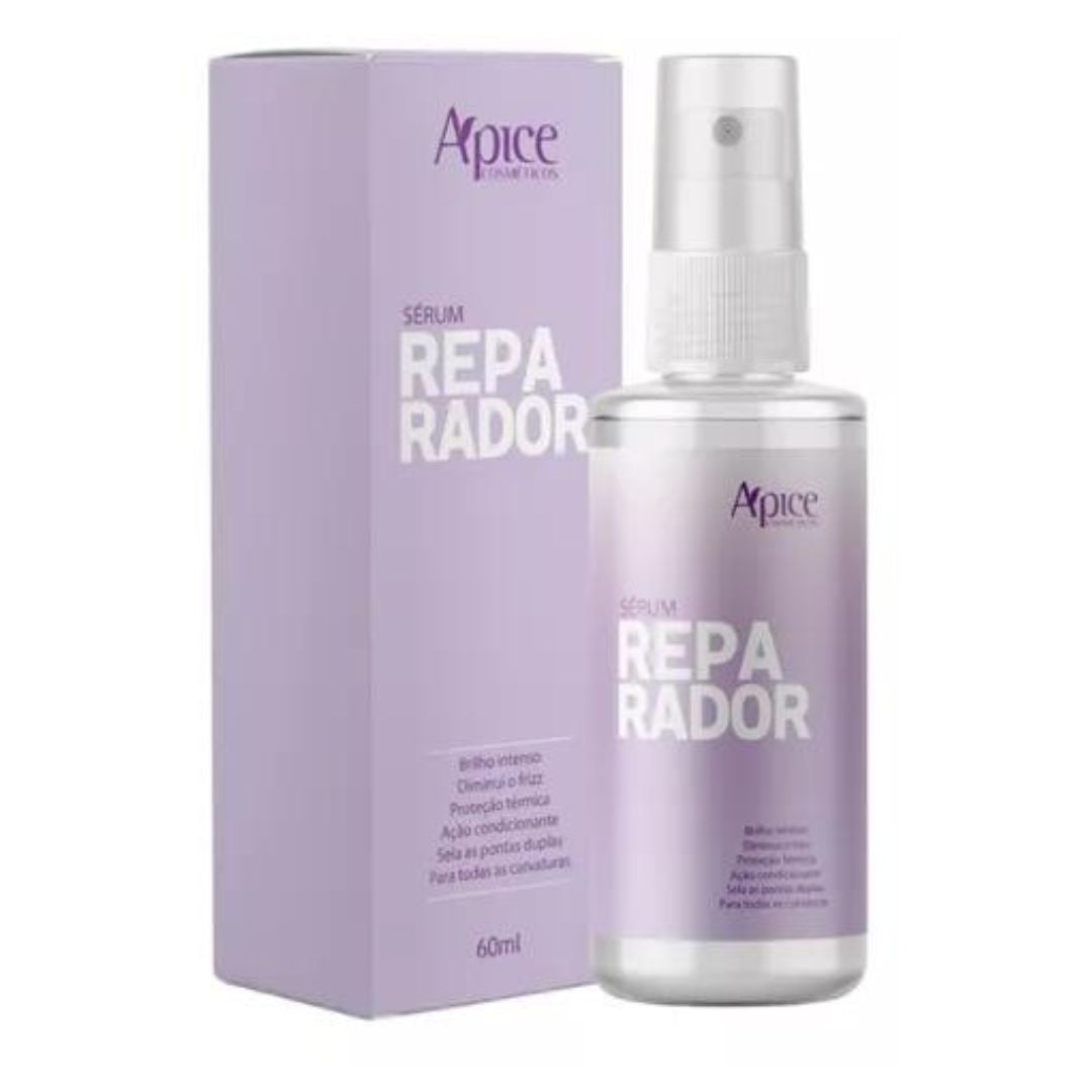 Hair Tips Repairer Serum Anti Frizz Shine Finisher 60ml Apse