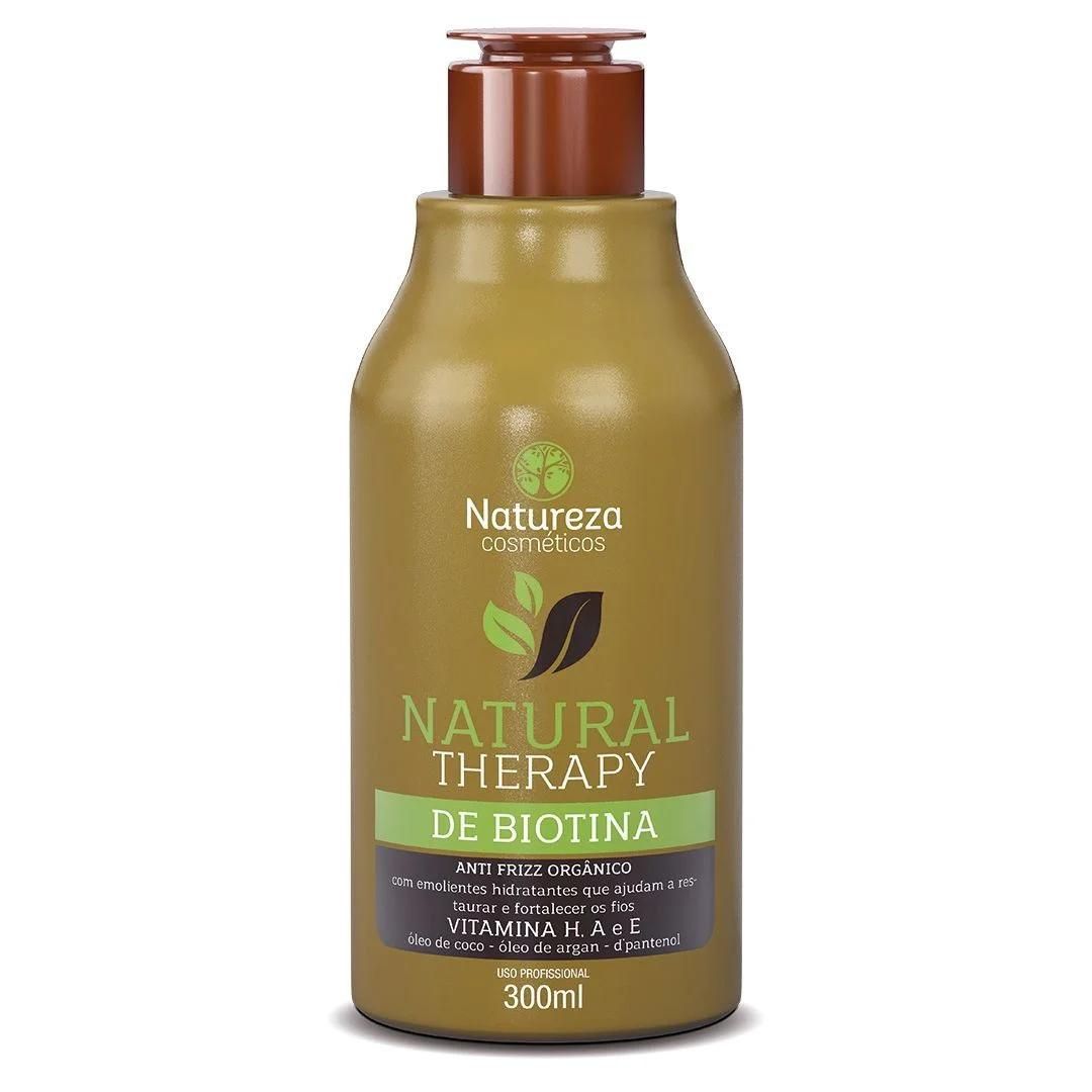 Thérapie naturelle pour cheveux Biotine Bio Anti-frisottis 300 ml Natureza Cosmetics