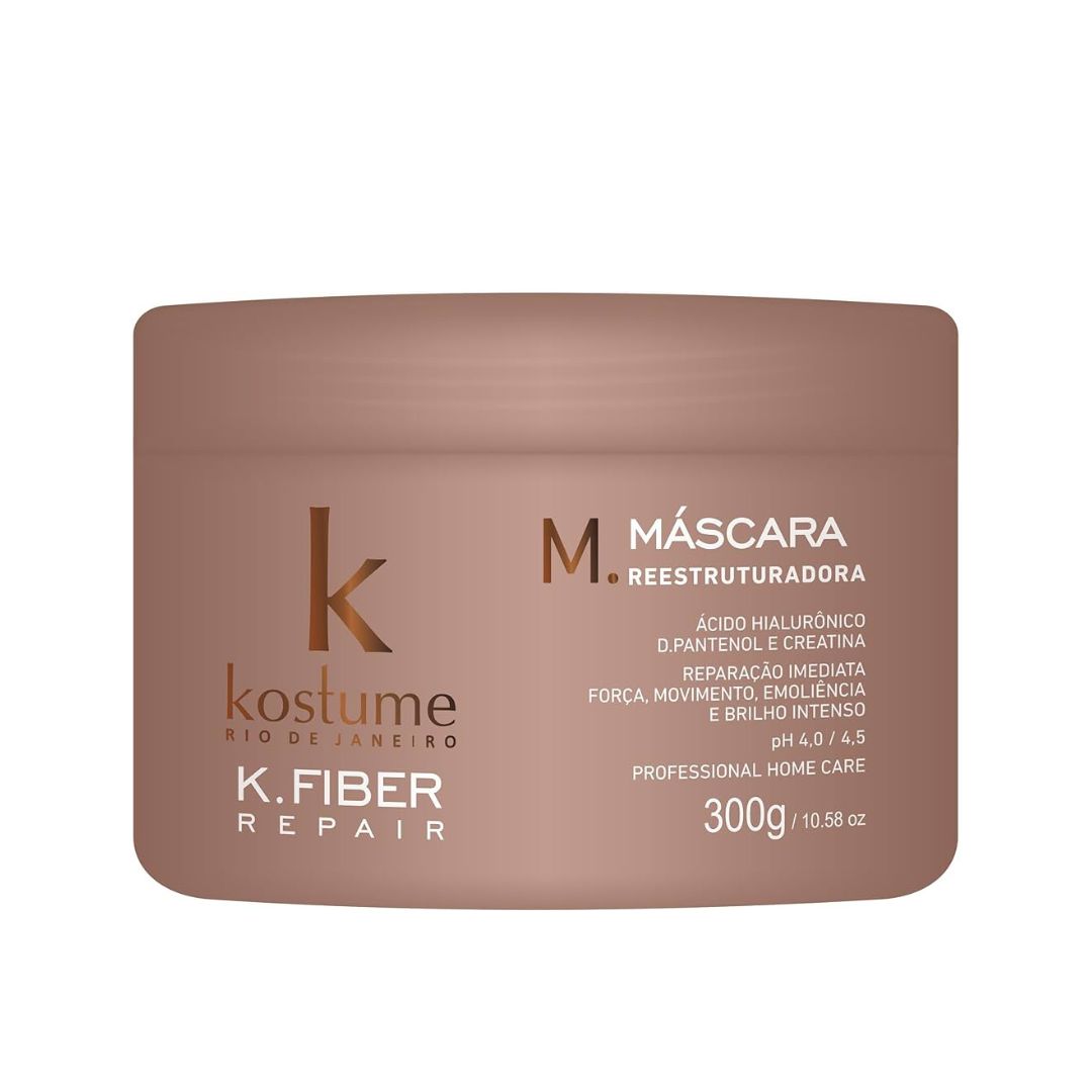 Masque capillaire restructurant pour cheveux abîmés K Fiber Repair 300g Kostume