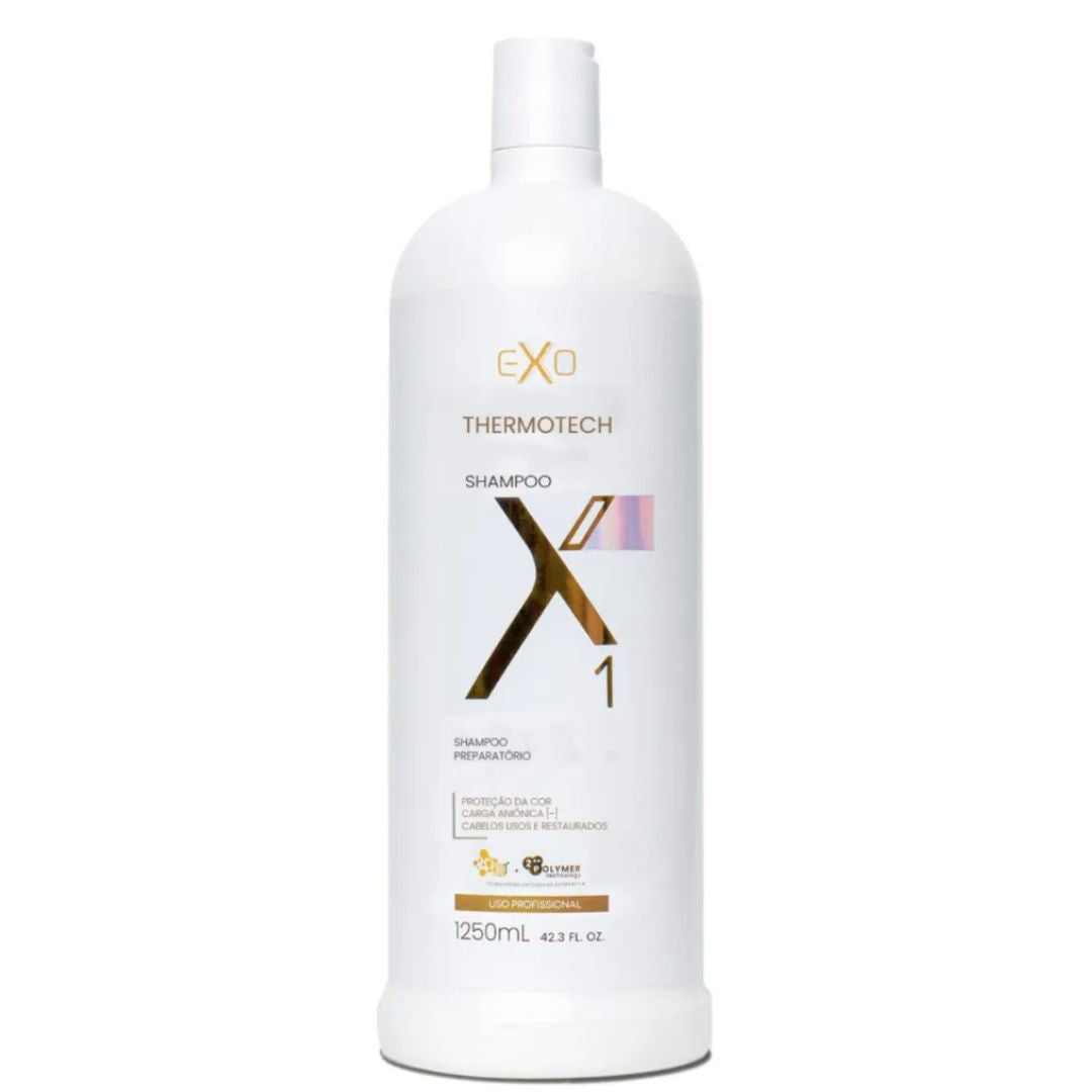 Thermotech Treatment Prepare Shampoo Step 1 1250ml Exo Hair