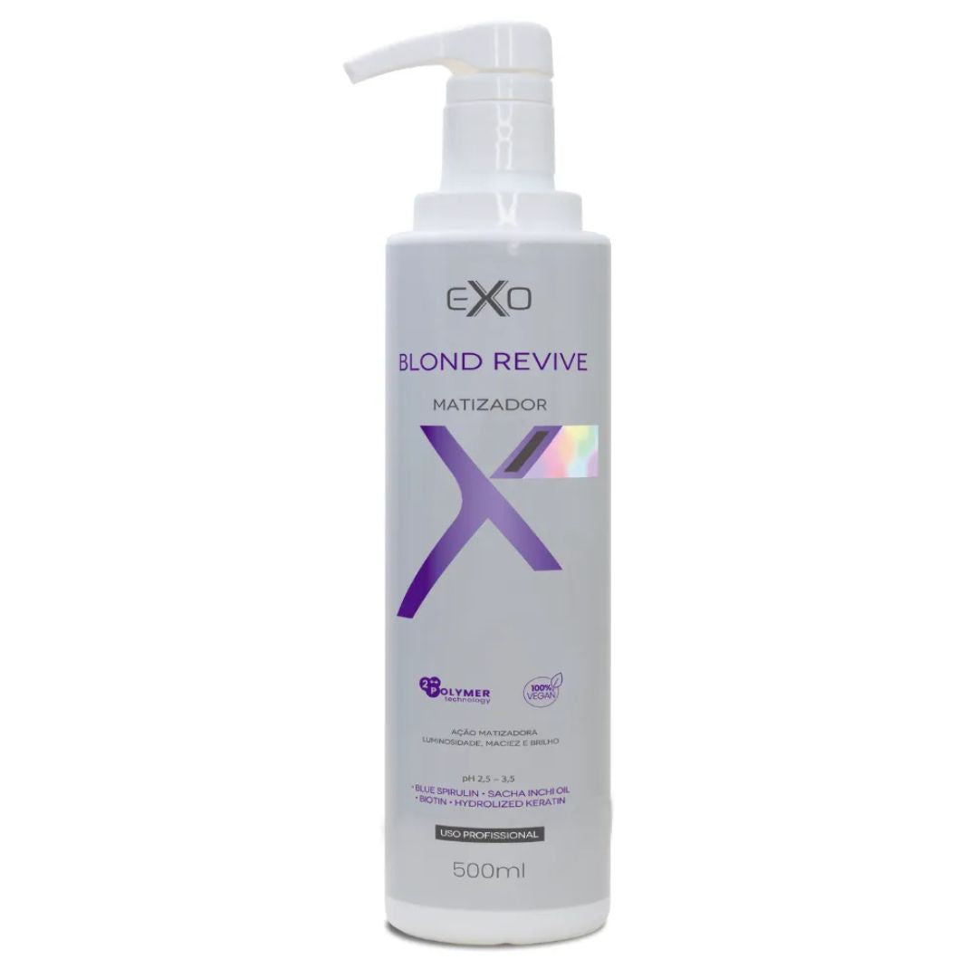 Blond Revive Hair Toner Color Maintenance Treatment 500ml Exo Hair