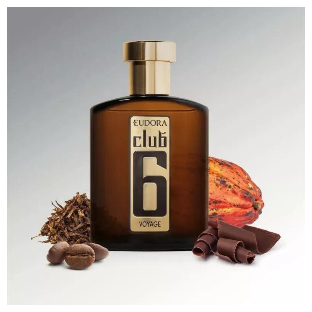 Club 6 Voyage Deo-Cologne Parfum Eau de Parfum Fragance 95ml Eudora