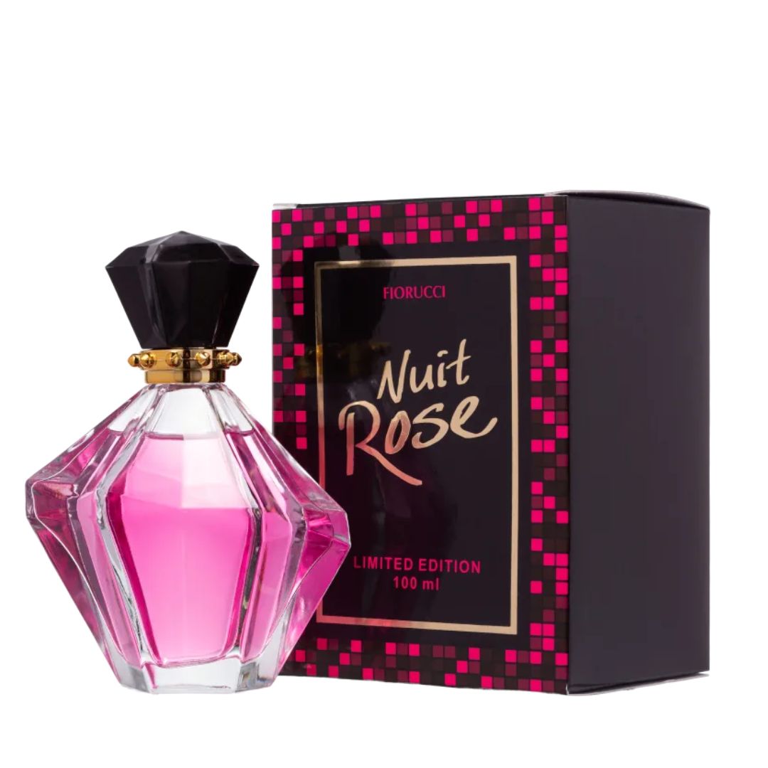 Nuit Rose Eau de Parfum Deodorant Cologne Perfume Fragance 100ml Fioru