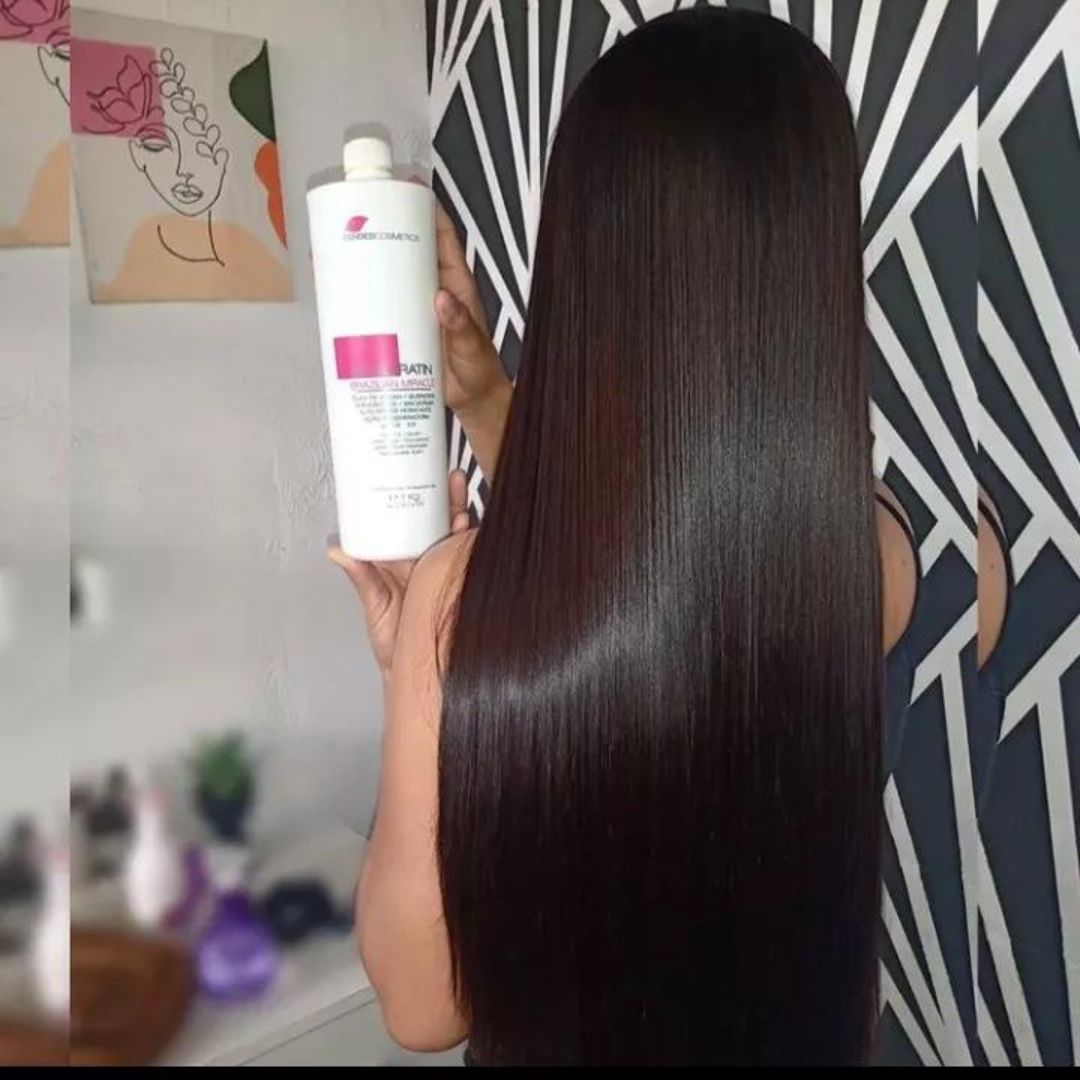 Lisseur à cheveux Ecokeratin Kératine Brosse progressive Réducteur de volume 1Kg Senses