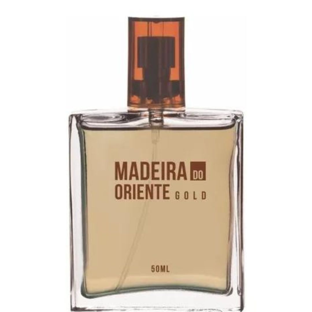 Madeira do Oriente Gold Deodorant Cologne Perfume 50ml Abelha Rainha