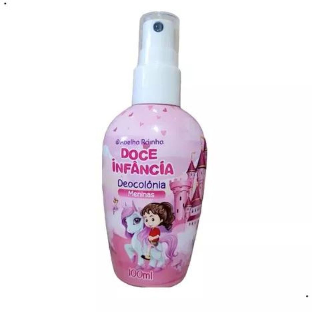 Doce Infancia Sonho Kids Deodorant Cologne Perfume 100ml Abelha Rainha