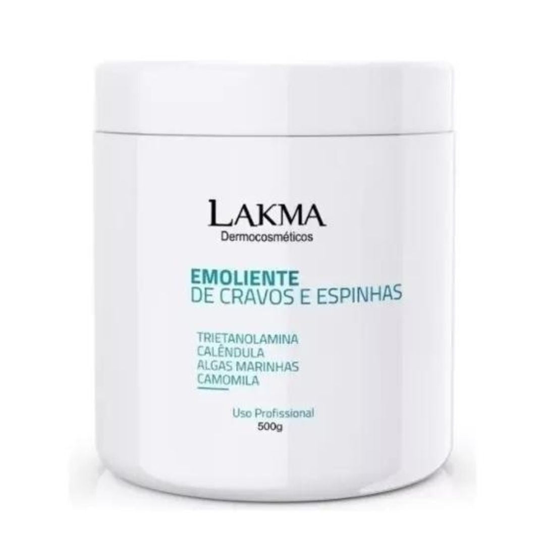 Crème émolliente pour le visage contre les points noirs et les boutons 500 g Lakma