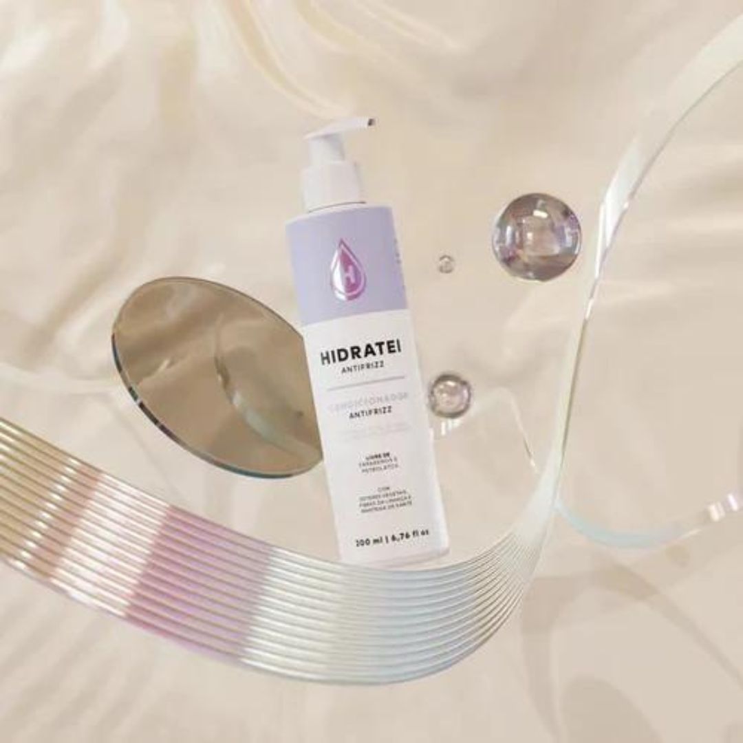 Kit de contrôle des frisottis disciplinant pour cheveux Antifrizz Home Care Hidratei