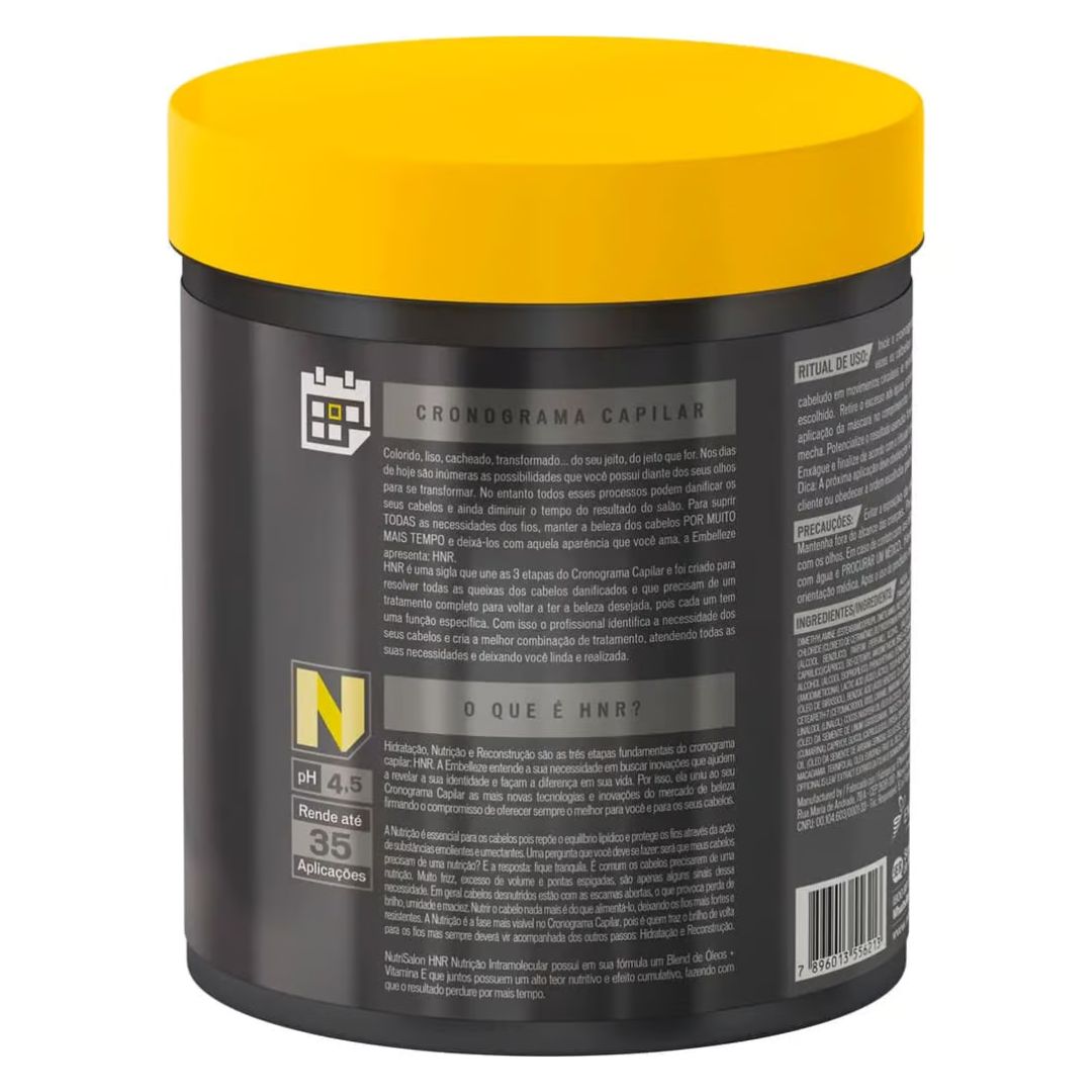 Masque Nutrition Nutri Salon HNR Programme Nourrissant pour Cheveux 1Kg Embelleze