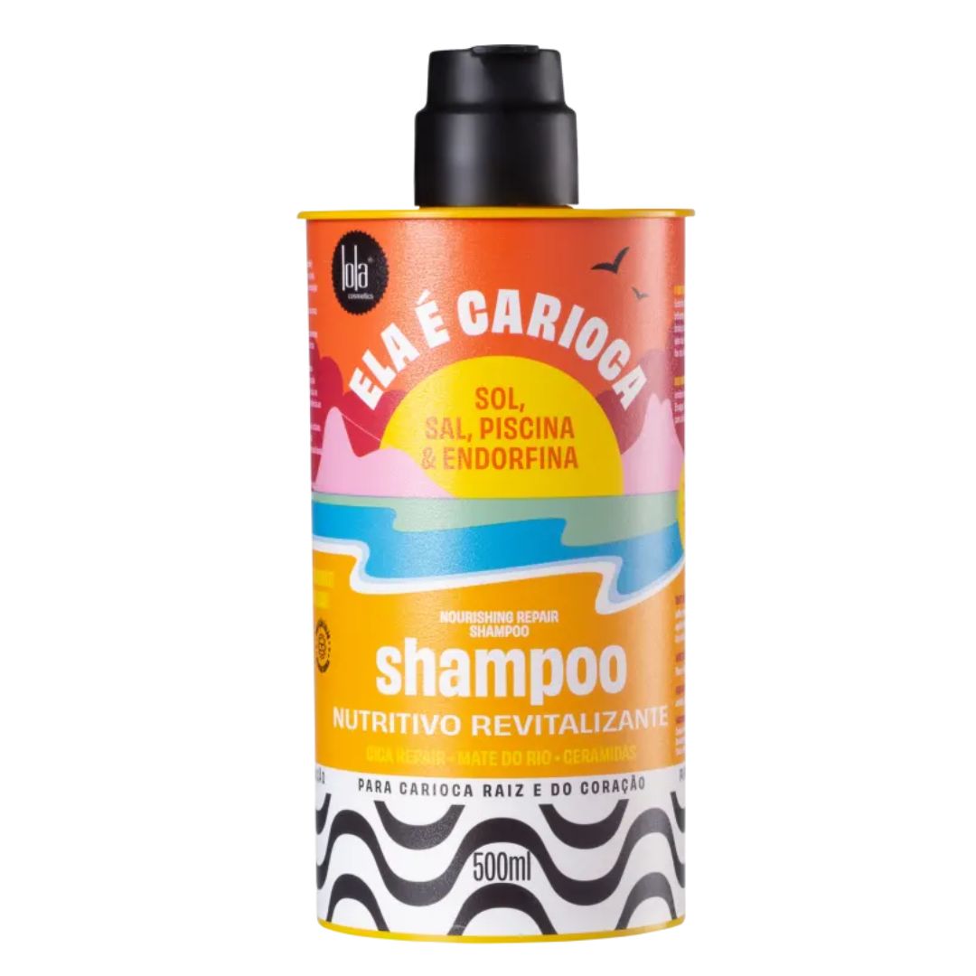 Ela e Carioca Shampooing Après-shampooing Kit de soins à domicile 2x 500 Lola Cosmetics