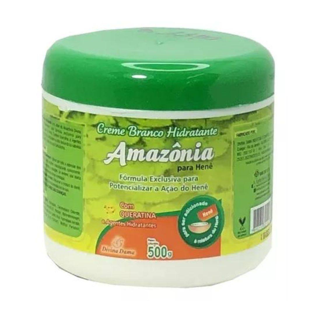 Lot of 3 Amazonia Moisturizing Cream Hene Enhancer 500g Divina Dama