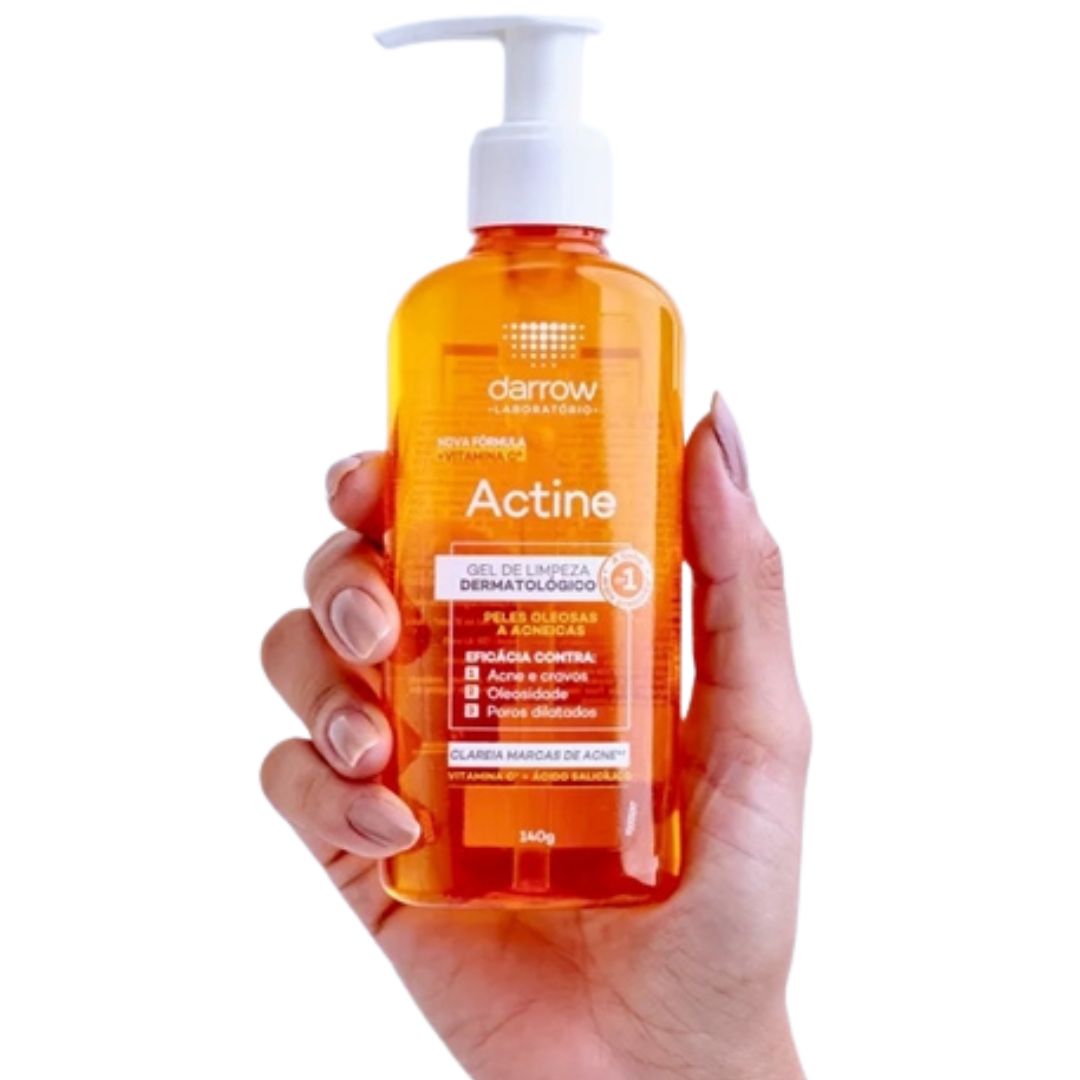 Actine Facial Cleansing Gel Vitamin C Skin Care Refill 140g Darrow