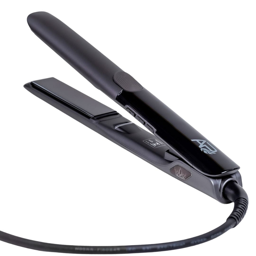 Luxury Titanium Black Bivolt Hair Straightener Flat Iron Ana Paula Carvalho