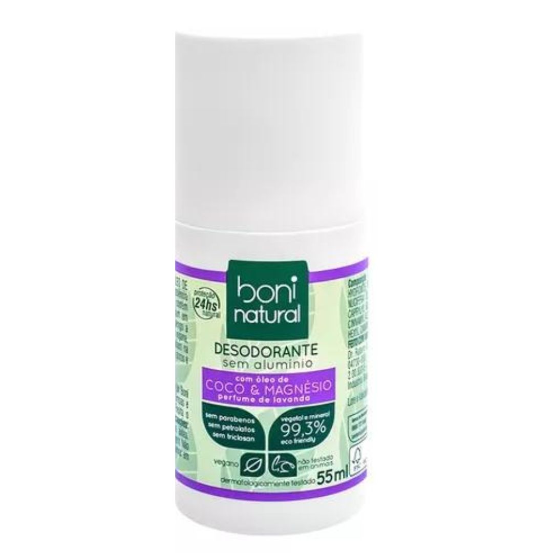 Vegan Deodorant Spray + Roll On Aluminium Free Kit Boni Natural