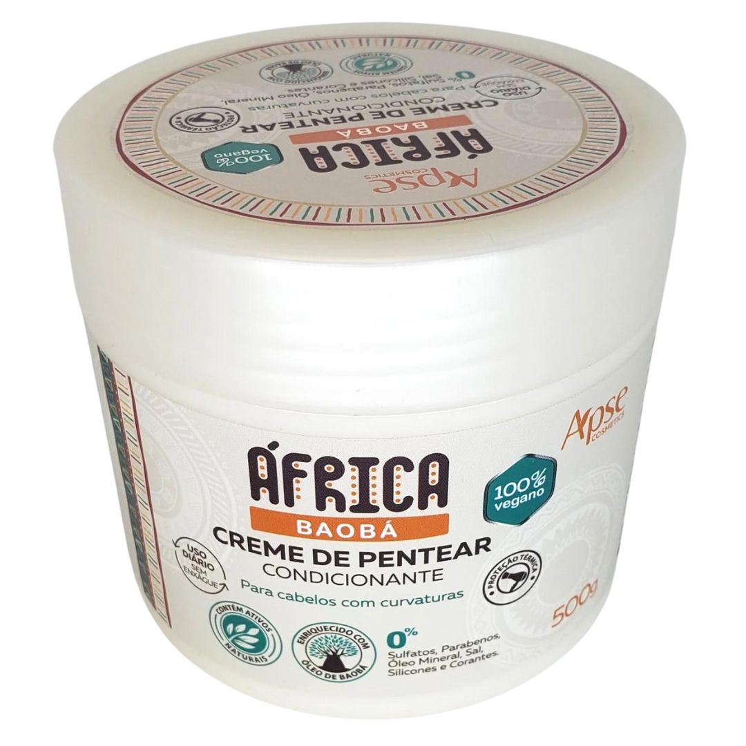 Crème revitalisante pour cheveux bouclés Africa Baoba 500 g Apse