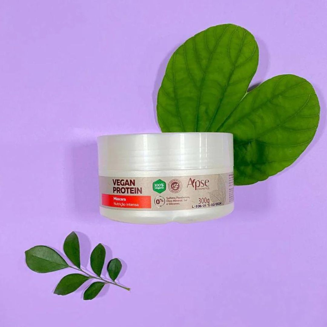 Masque capillaire quotidien à base de protéines végétaliennes 300 g Apse