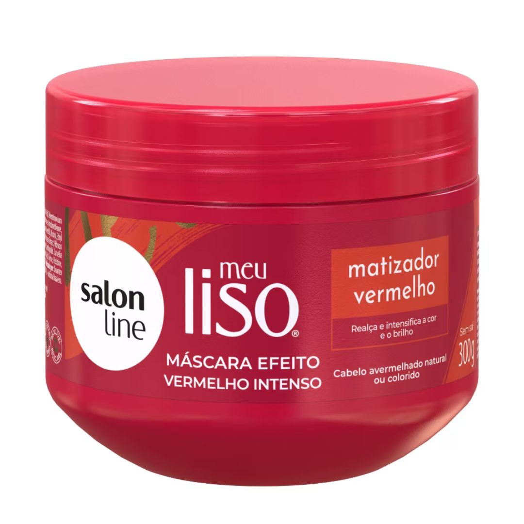 Salon Line Hydration Red Effect Tinting Hibiscus Goji Berry Algae Mask 300g