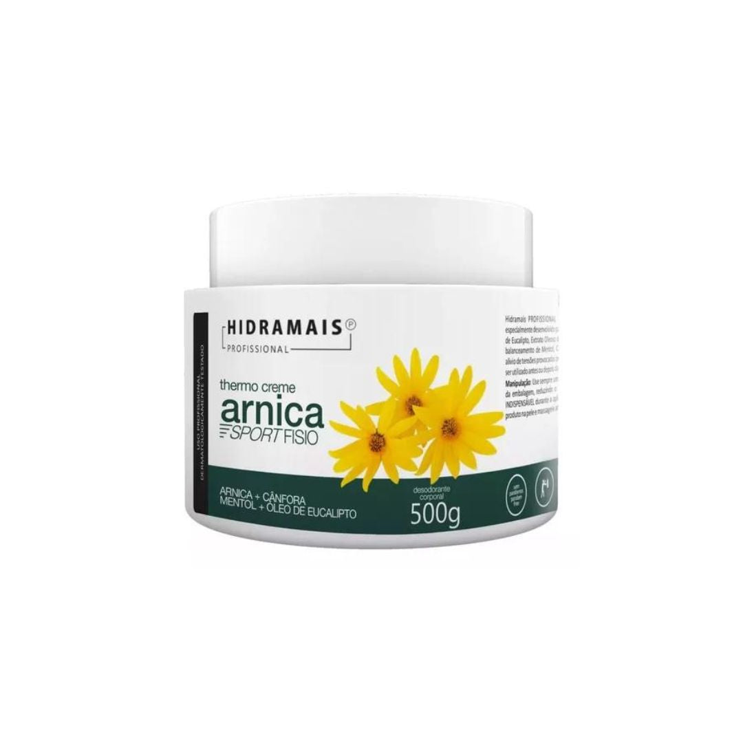 Crème de soin pour le corps Arnica Sport Fisio Thermo Body Relief 500 g Hidramais