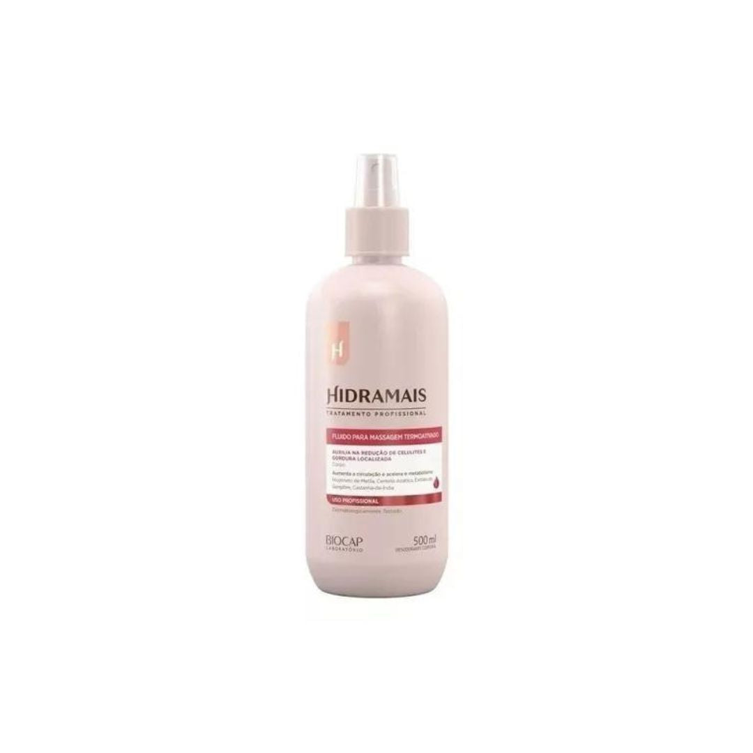 Fluide Activateur de Massage Anti Cellulite Thermoactivé 500 ml Hidramais