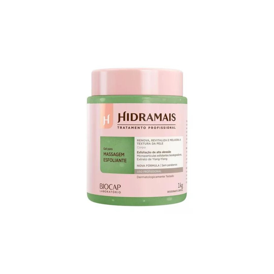 Exfoliating Massage Body Gel Skin Care Revitalizing Treatment 1Kg Hidramais