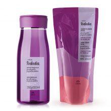 Natura TODODIA Kit Ameixa Flor Baunilha / Kit Plum And Vanilla Flower Liquid Soap