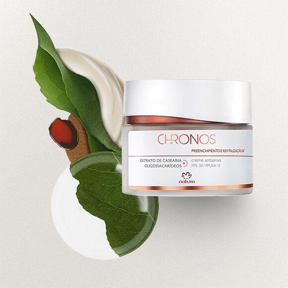 Natura CHRONOS Antissinais 60+ Dia Preenchimento Revitalização / Antisset Cream 60+ Day Filling And Revitalization - 40g