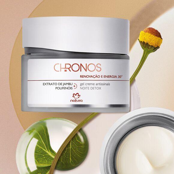 Natura CHRONOS Antissinais 30+ Noite Renovação Energia / anti-aging 30+ Night Renewal And Energy - 40g