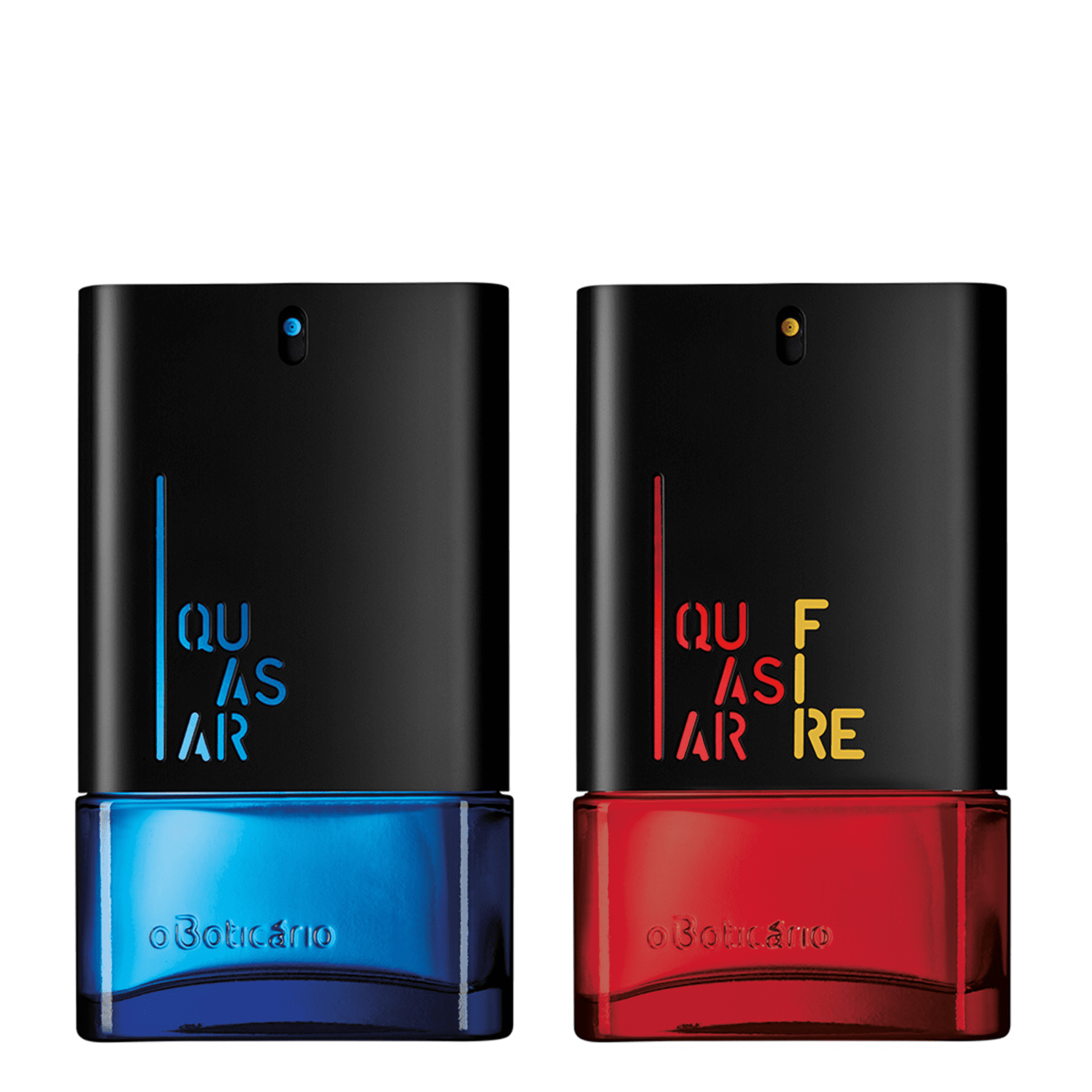 Coffret Parfumerie Quasar : Déodorant Quasar Cologne 100 ml + Déodorant Quasar Fire Cologne 100 ml