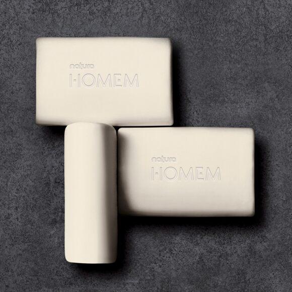 Natura HOMEM / Man Soap - 3 Units Of 110g Each