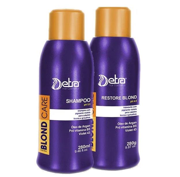 Kit de traitement neutralisant et réparateur de couleur Blond Care 2x280