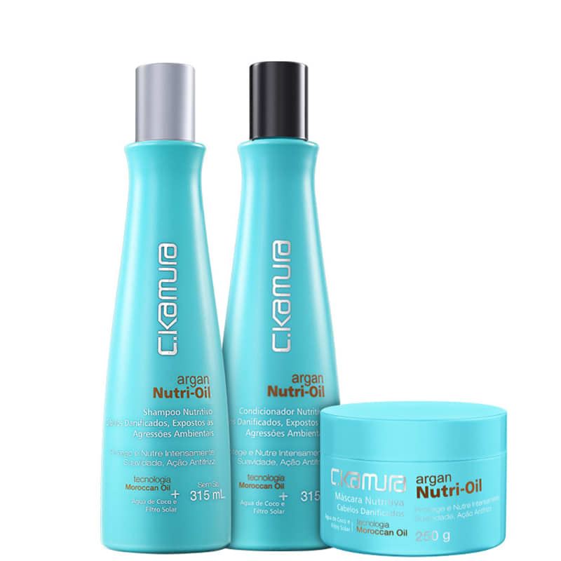 C.Kamura Kit Argan Nutri-oil Trio (3 Products)