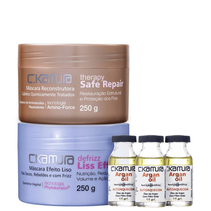 C.Kamura Kit Chronogram Capillary Repair (3 Products)